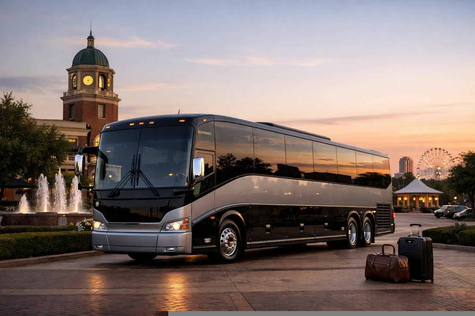 Charter Bus Rental Garland TX