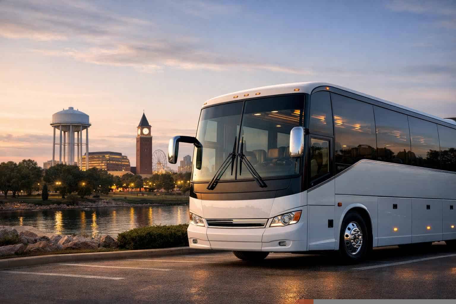 Charter Bus Rental Near Me Garland TX
