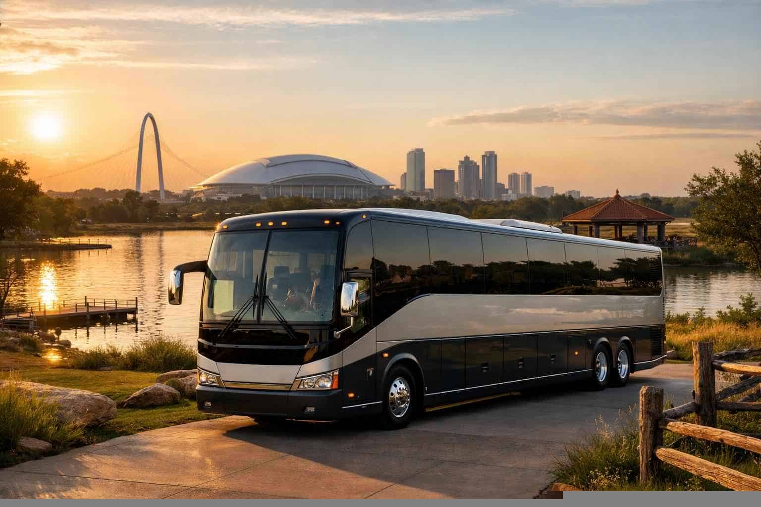 Charter Bus Rental Near Me Grand Prairie TX
