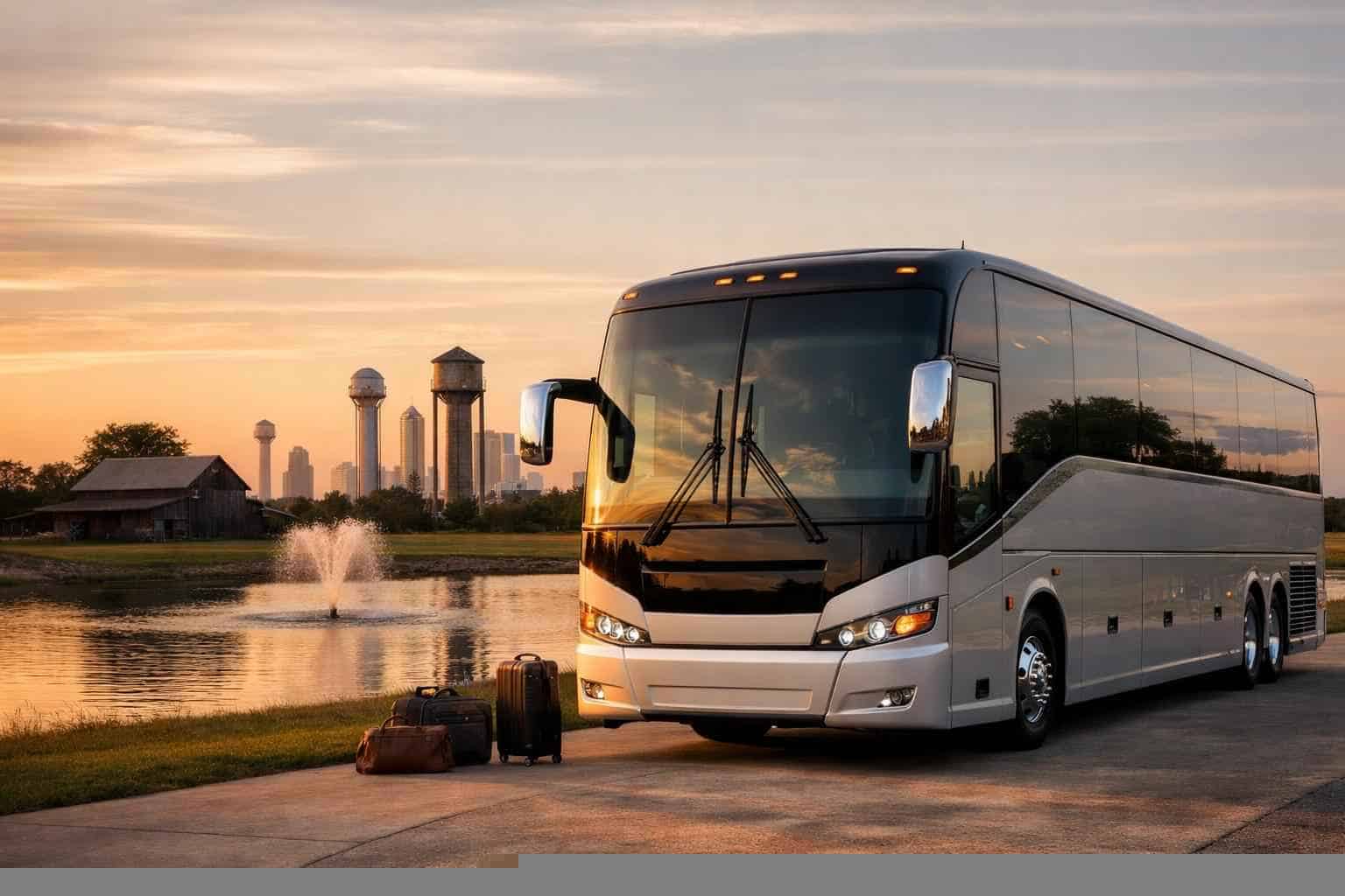 Charter Bus Rental Near Me Lancaster TX