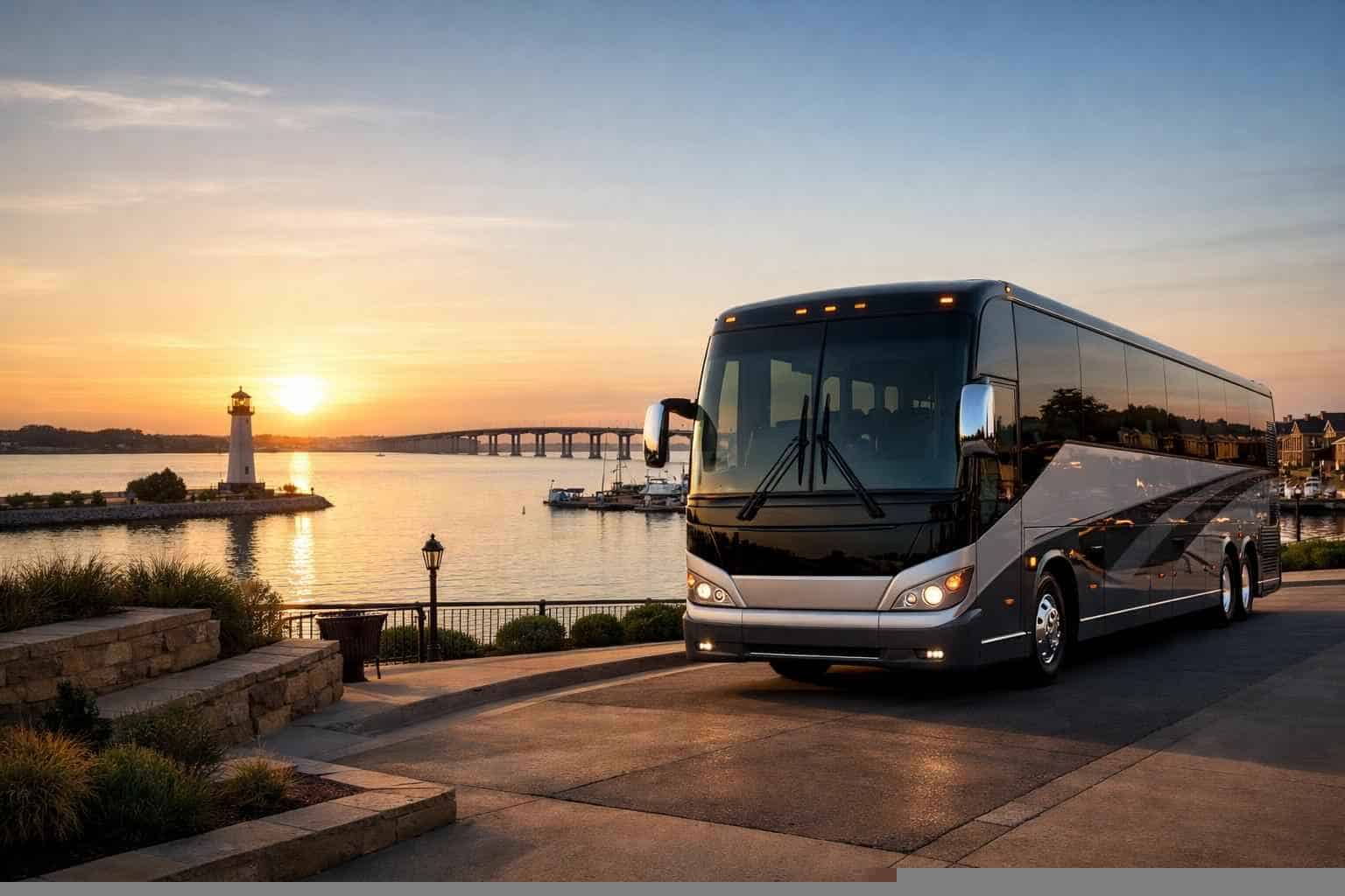 Charter Bus Rental Near Me Rockwall TX