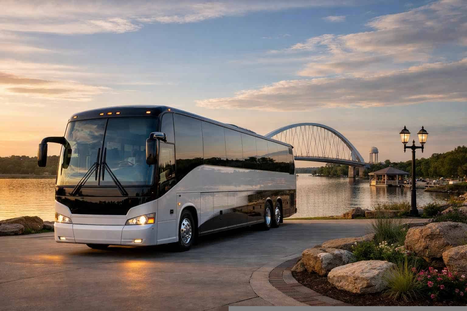 Charter Bus Rental Near Me Rowlett TX