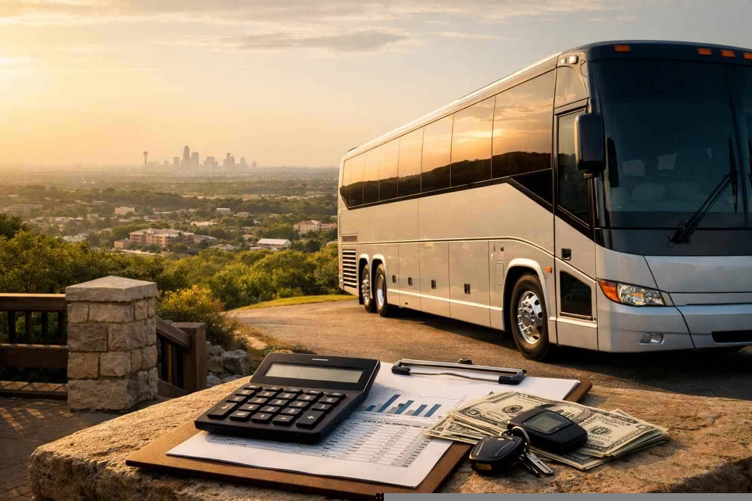 Charter Bus Rental Prices in Cedar Hill TX
