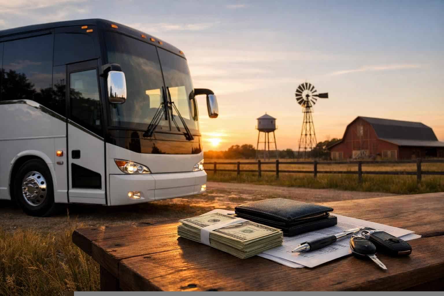 Charter Bus Rental Prices in Celina TX