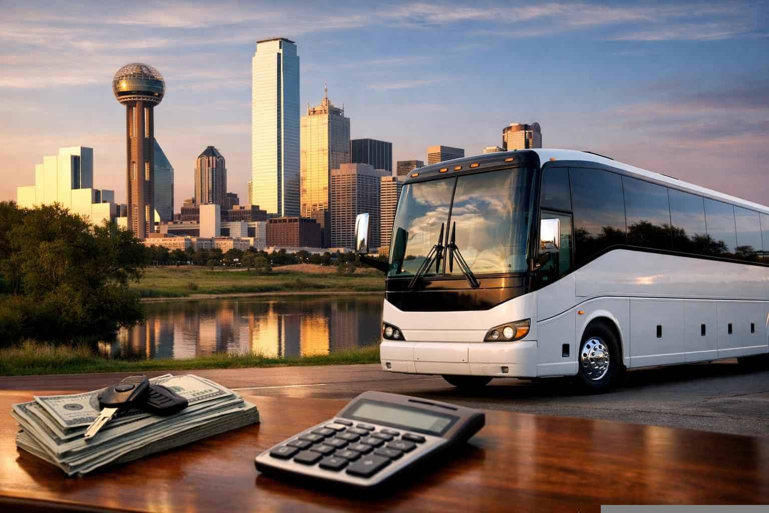 Charter Bus Rental Prices in Garland TX