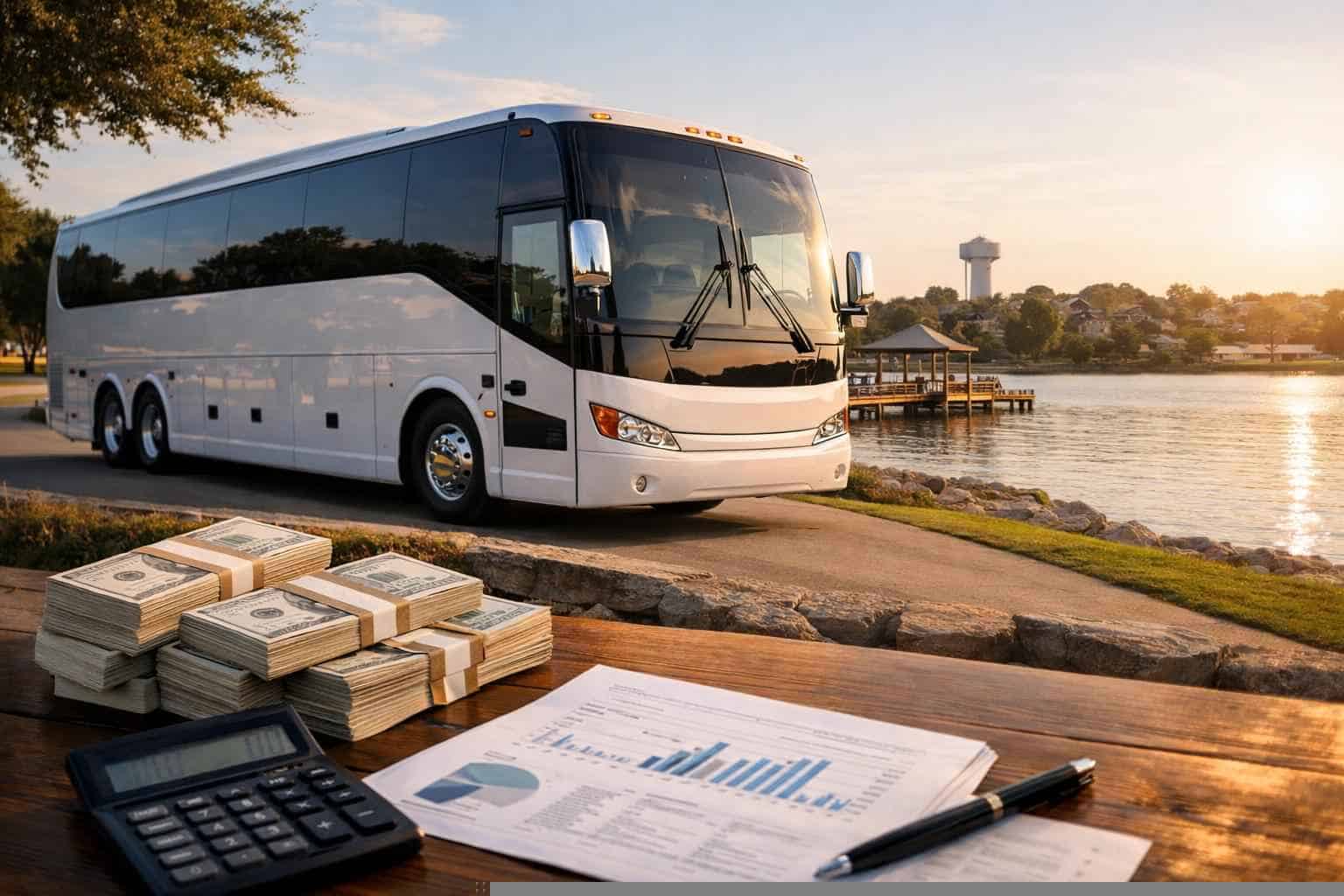 Charter Bus Rental Prices in Little Elm TX