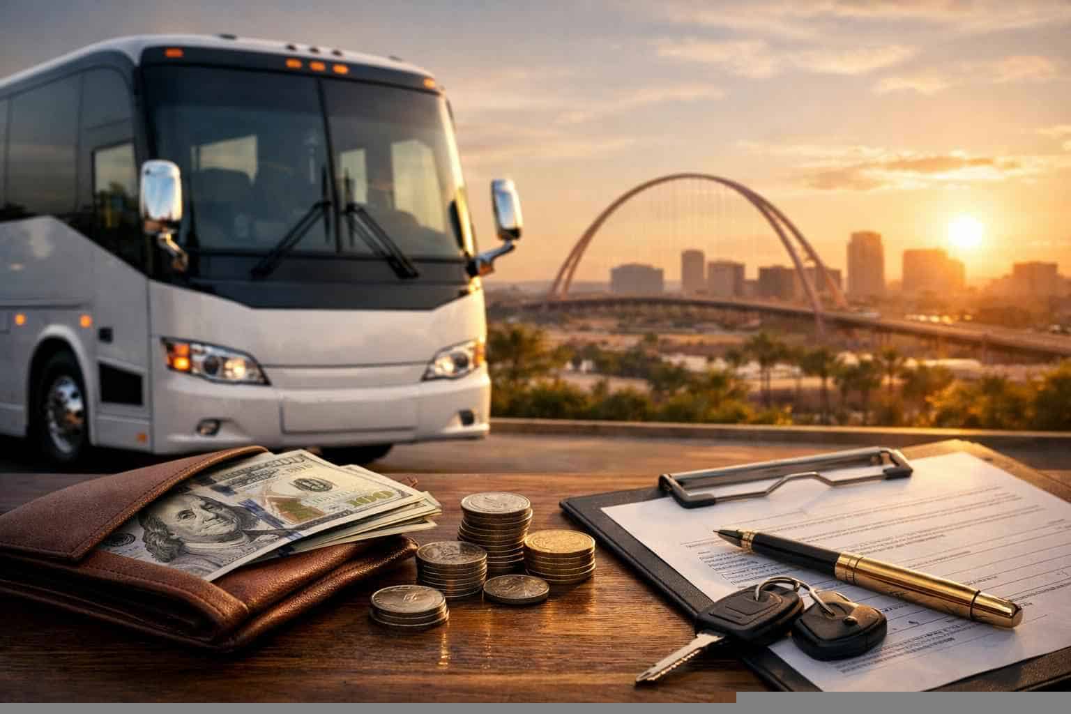 Charter Bus Rental Prices in Mesquite TX