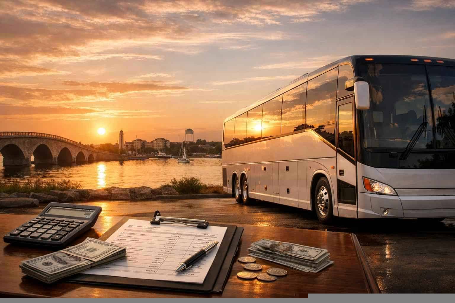 Charter Bus Rental Prices in Rockwall TX