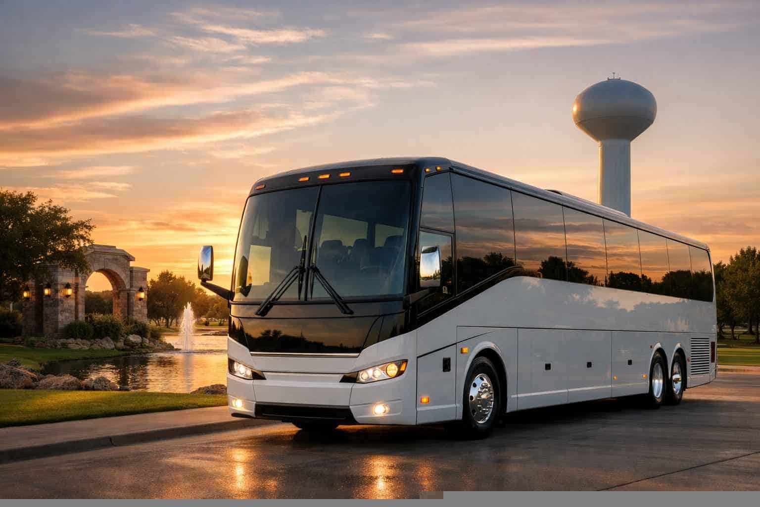Charter Bus Rental Sachse TX