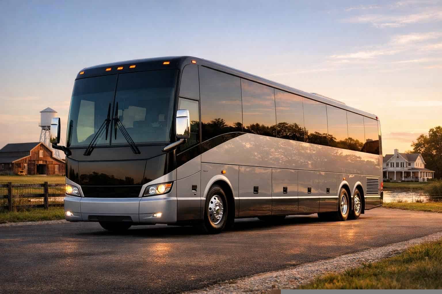 Charter Bus Rental Services in Celina Texas