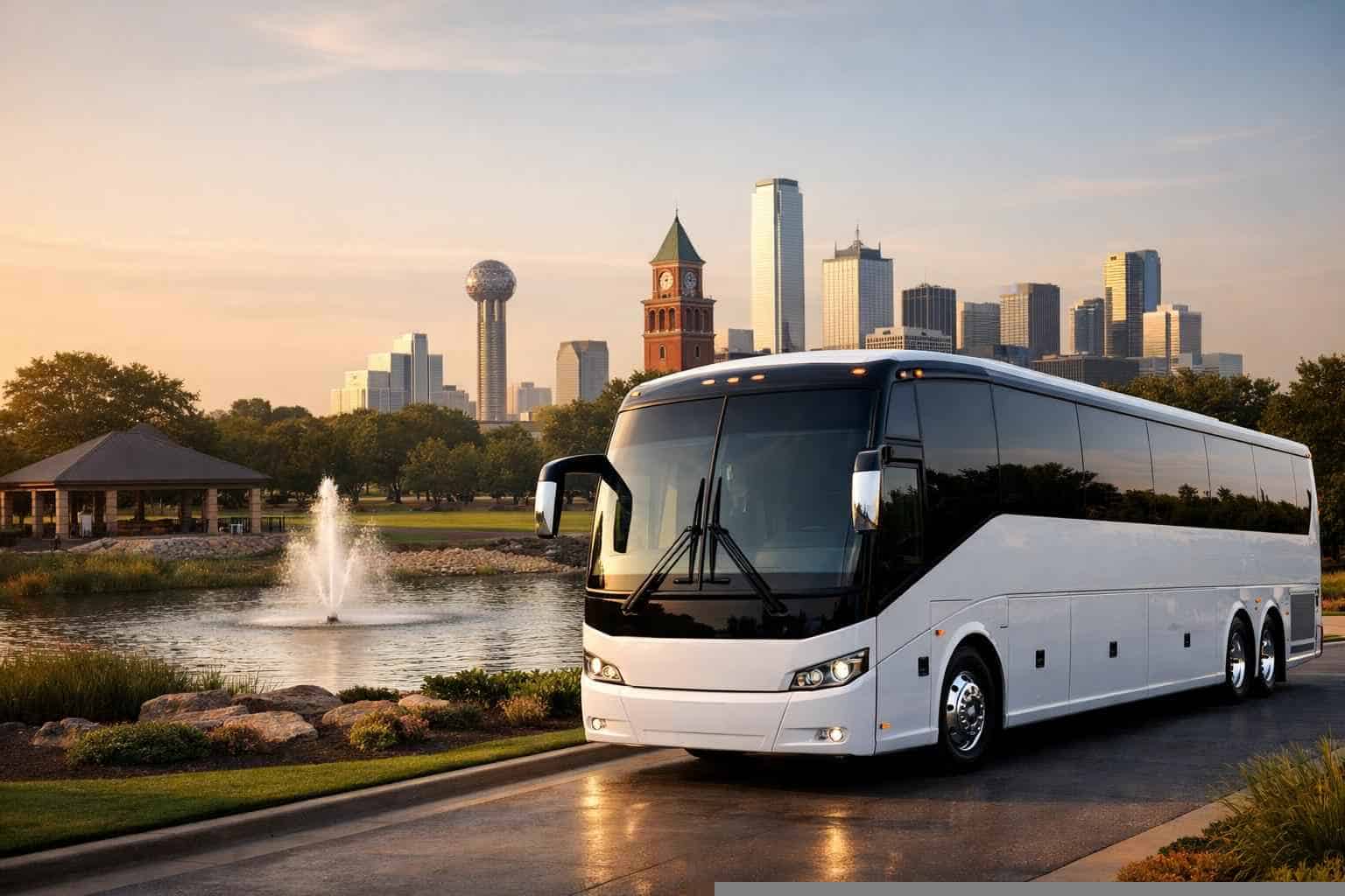 Charter Bus Rental Services in DeSoto Texas
