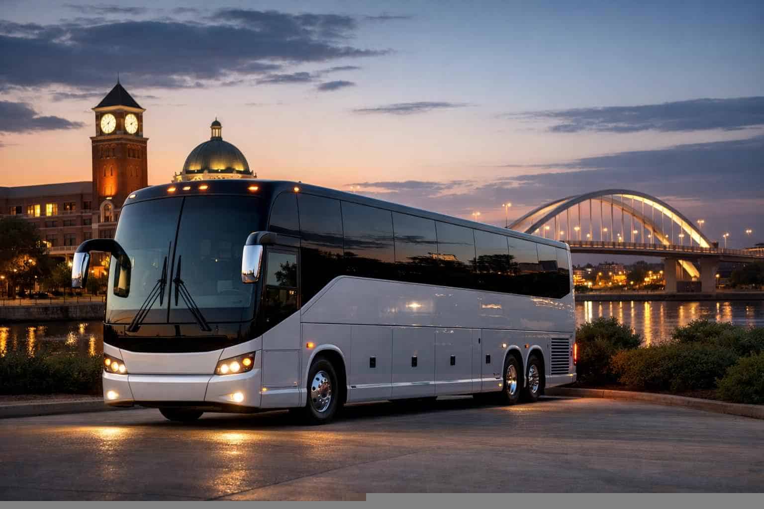 Charter Bus Rental Services in Garland Texas