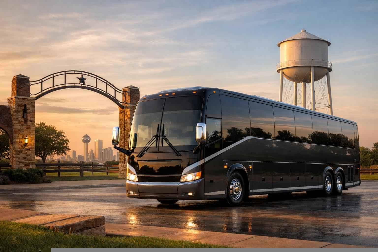 Charter Bus Rental Services in Mesquite Texas