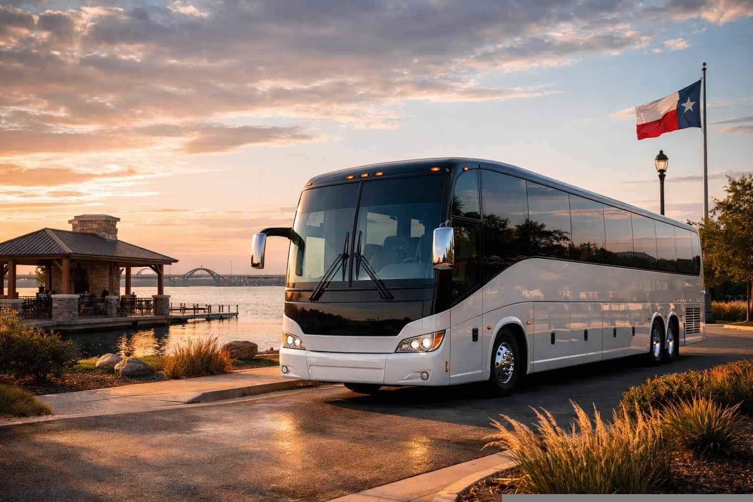 Charter Bus Rental Services in Rowlett Texas