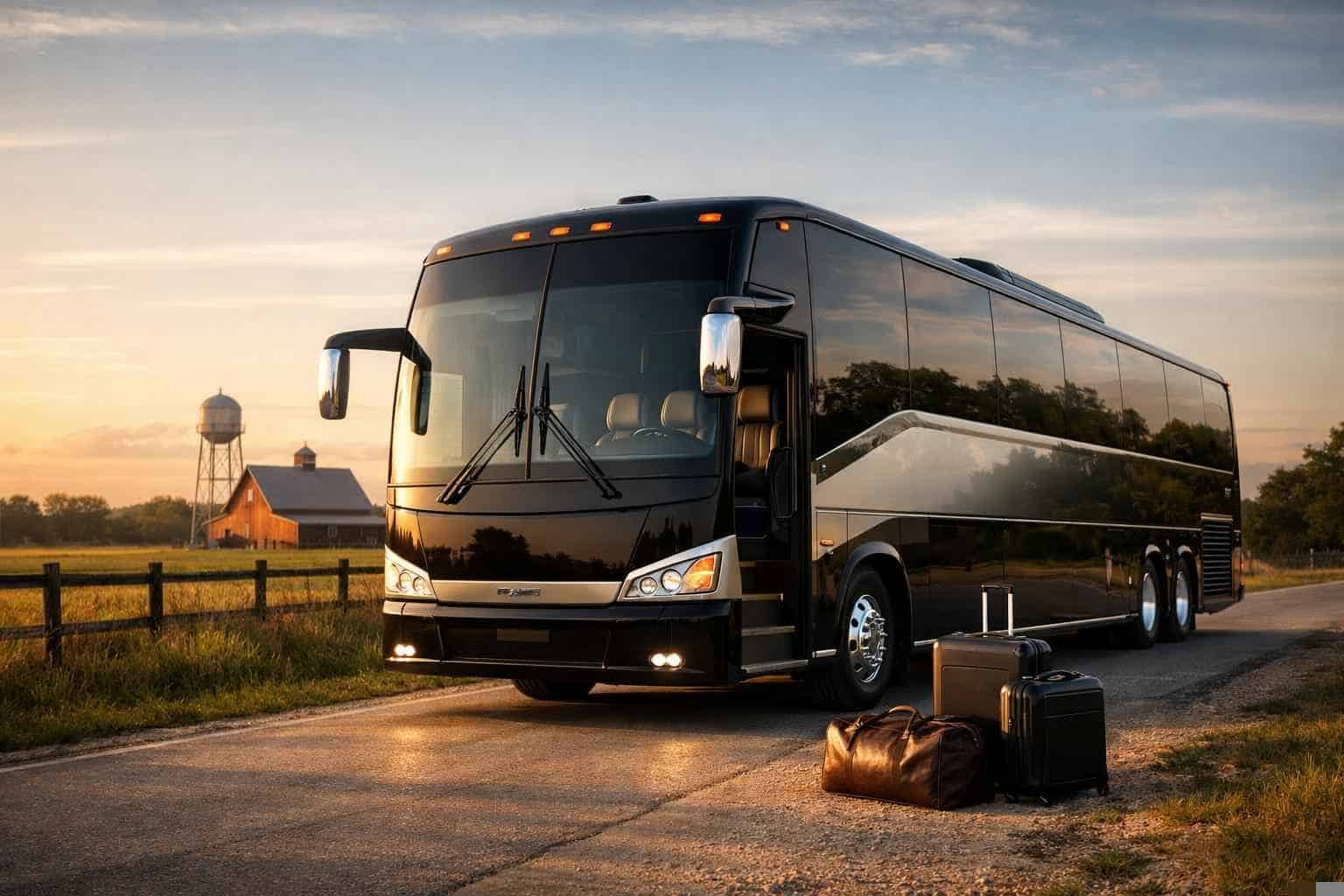 Charter Bus Service Celina TX