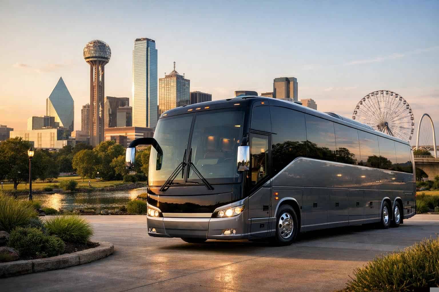 Charter Bus Service Garland TX