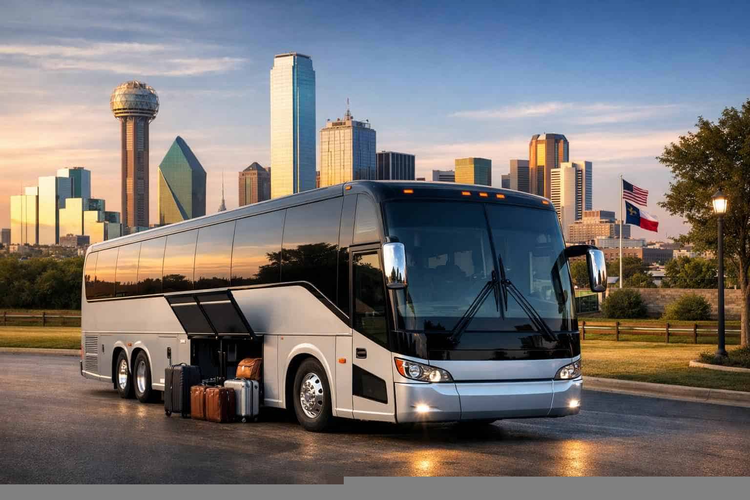 Charter Bus Service Lancaster TX