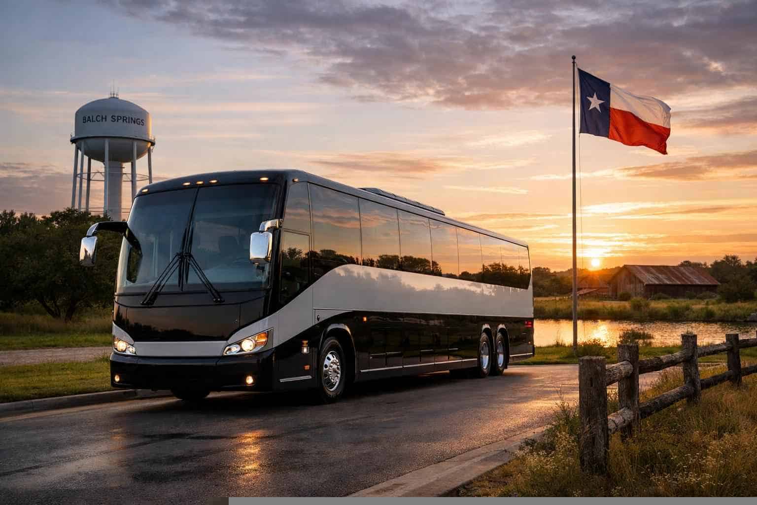 Charter Buses in Balch Springs Texas
