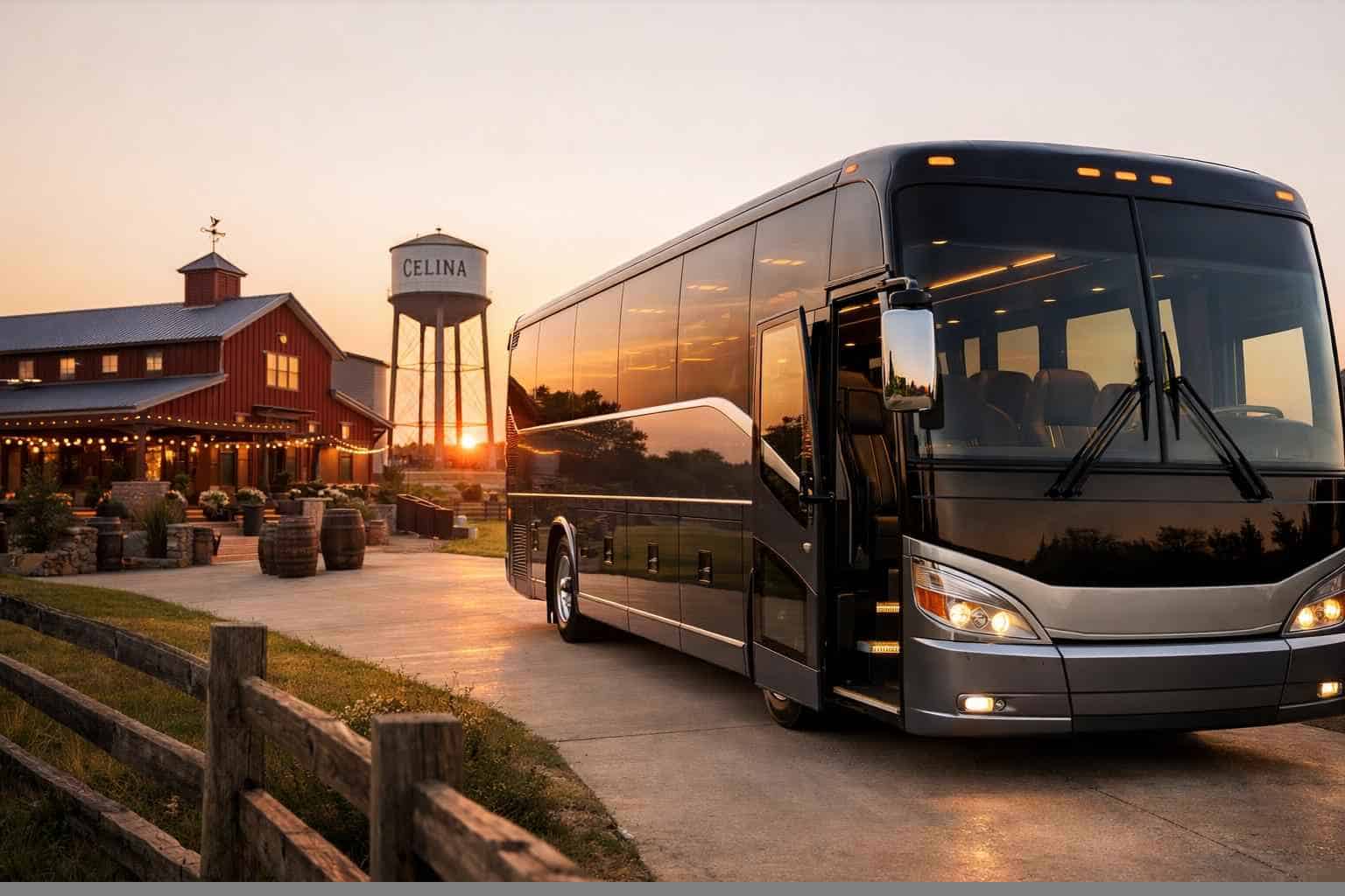 Charter Buses in Celina Texas