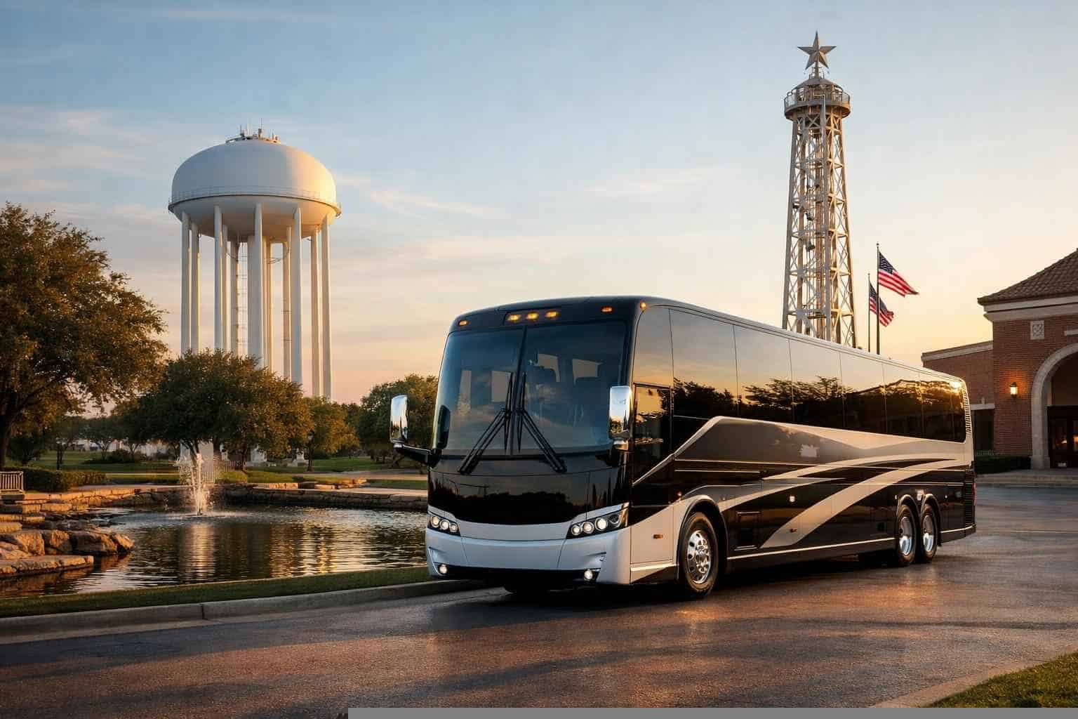 Charter Buses in Garland Texas