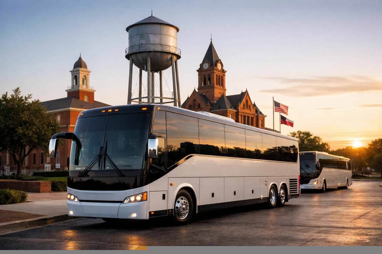 Charter Buses in Lancaster Texas