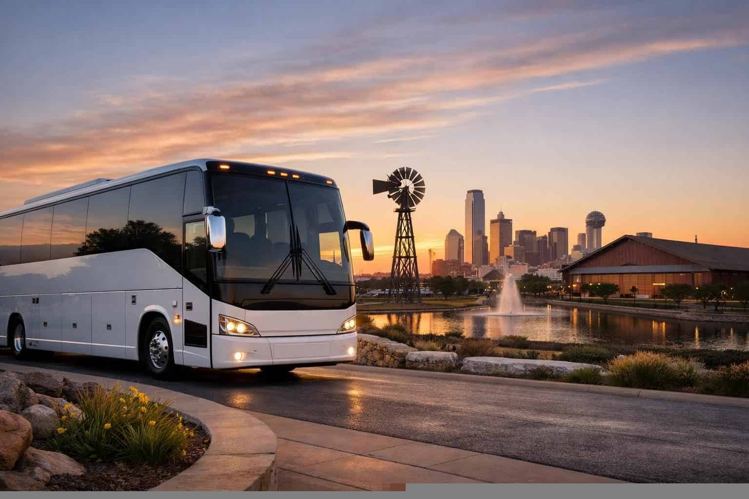 Charter Buses in Mesquite Texas