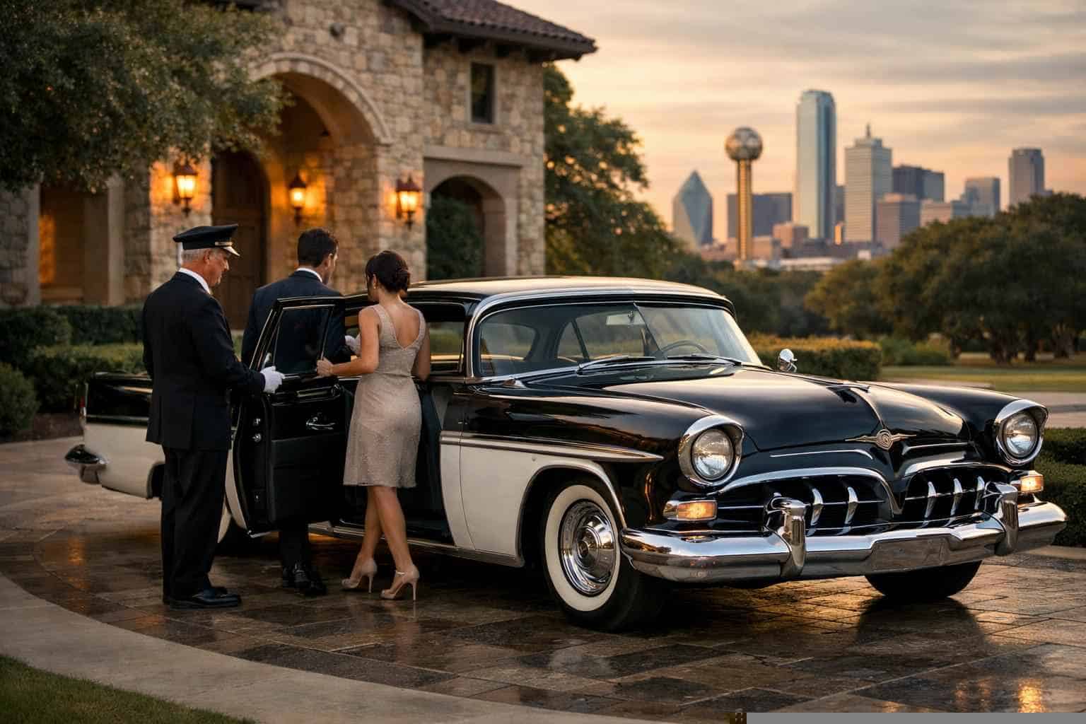 Classic Car Chauffeur Service DeSoto TX