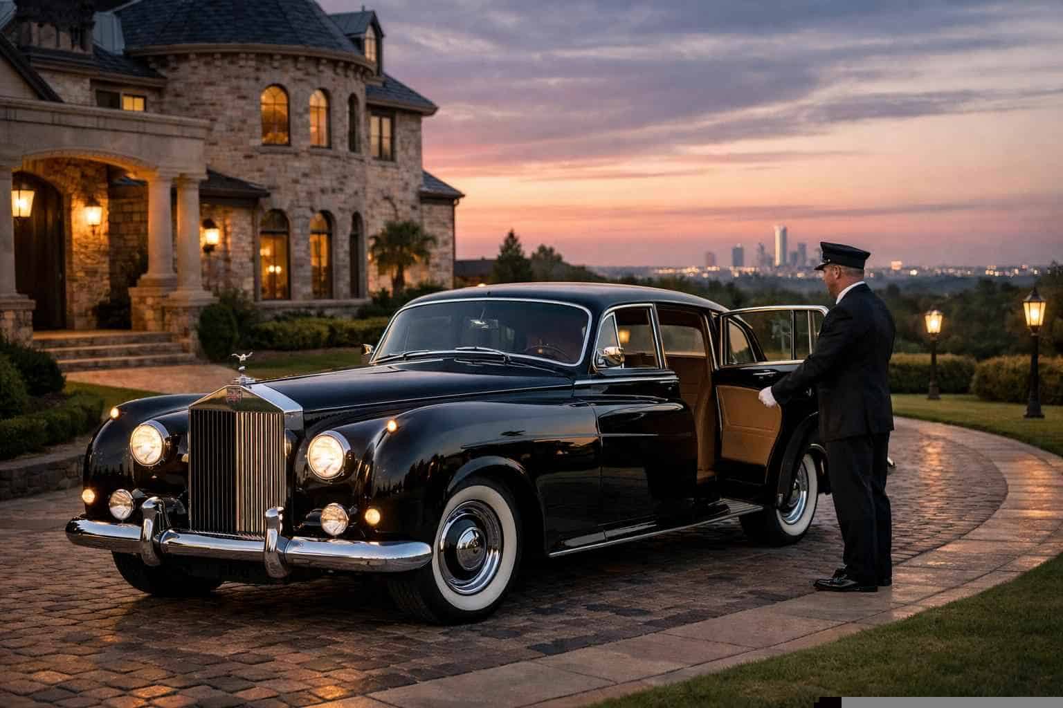 Classic Car Chauffeur Service in Cedar Hill Texas