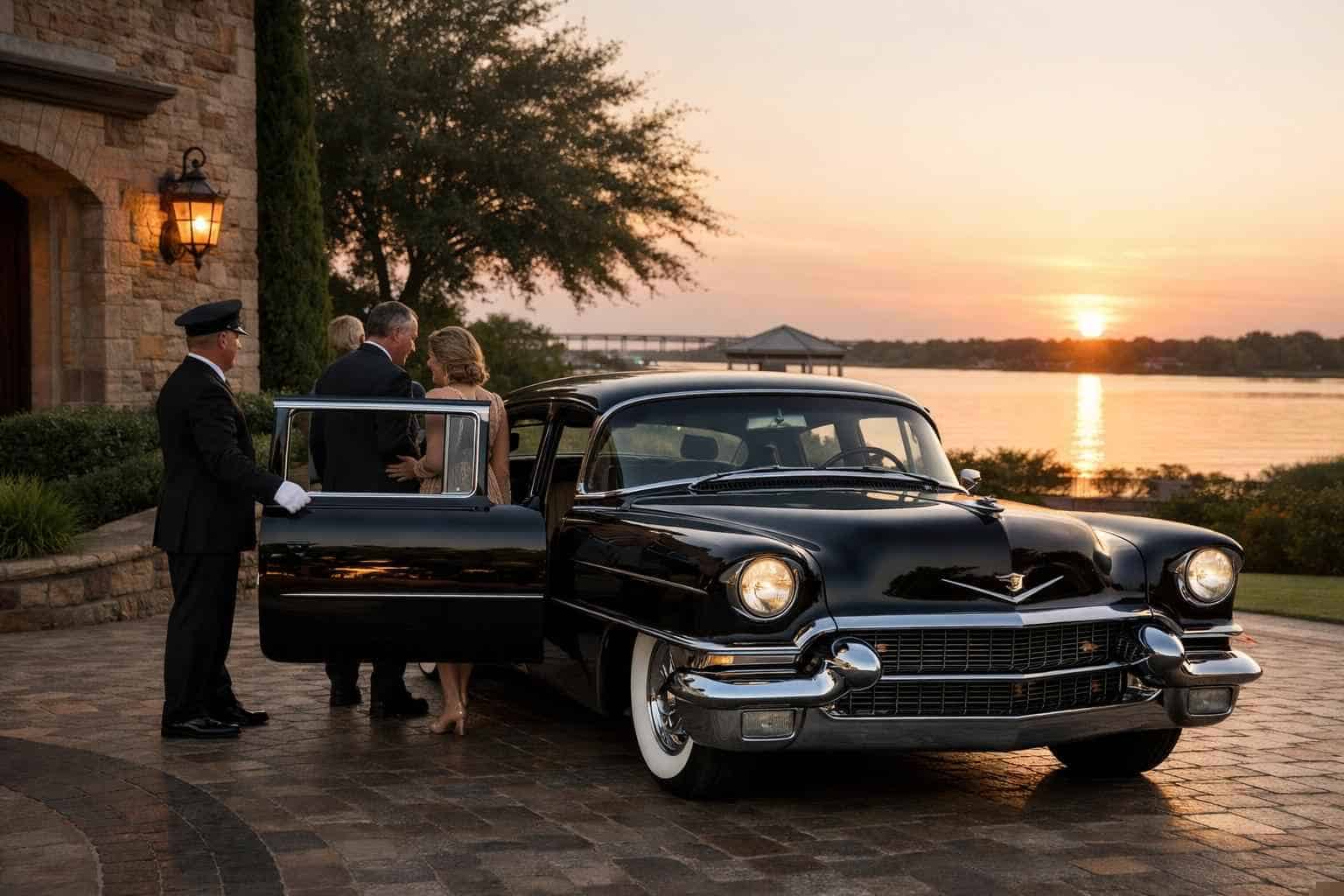 Classic Car Chauffeur Service in Rowlett Texas