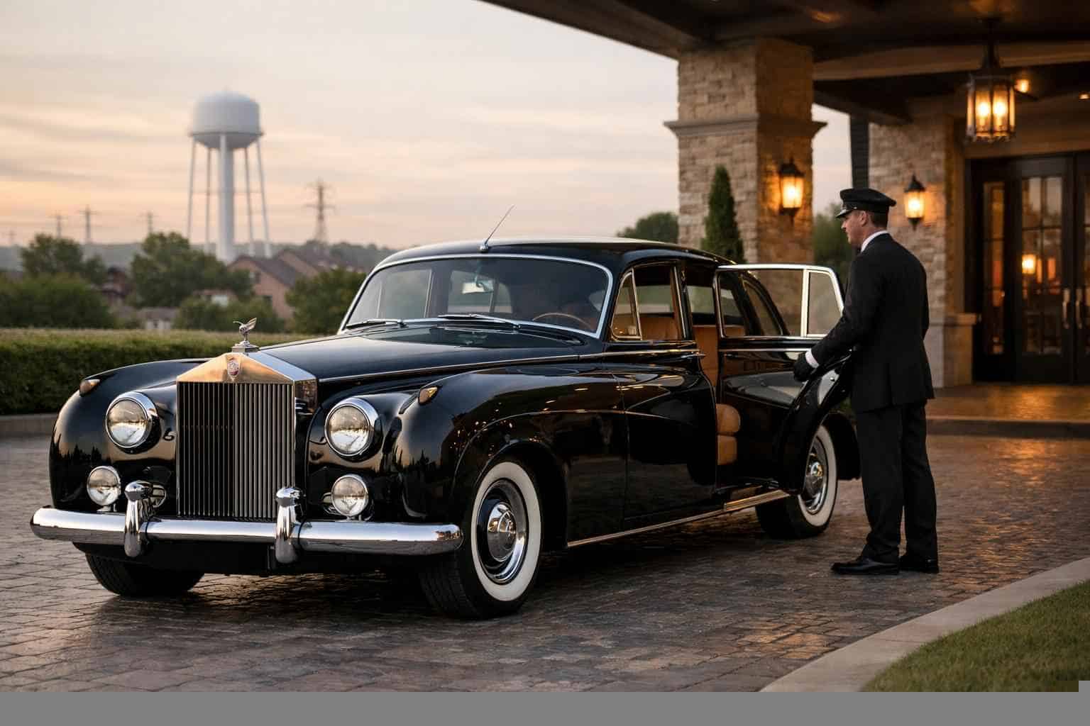 Classic Car Chauffeur Service Near Me Balch Springs TX
