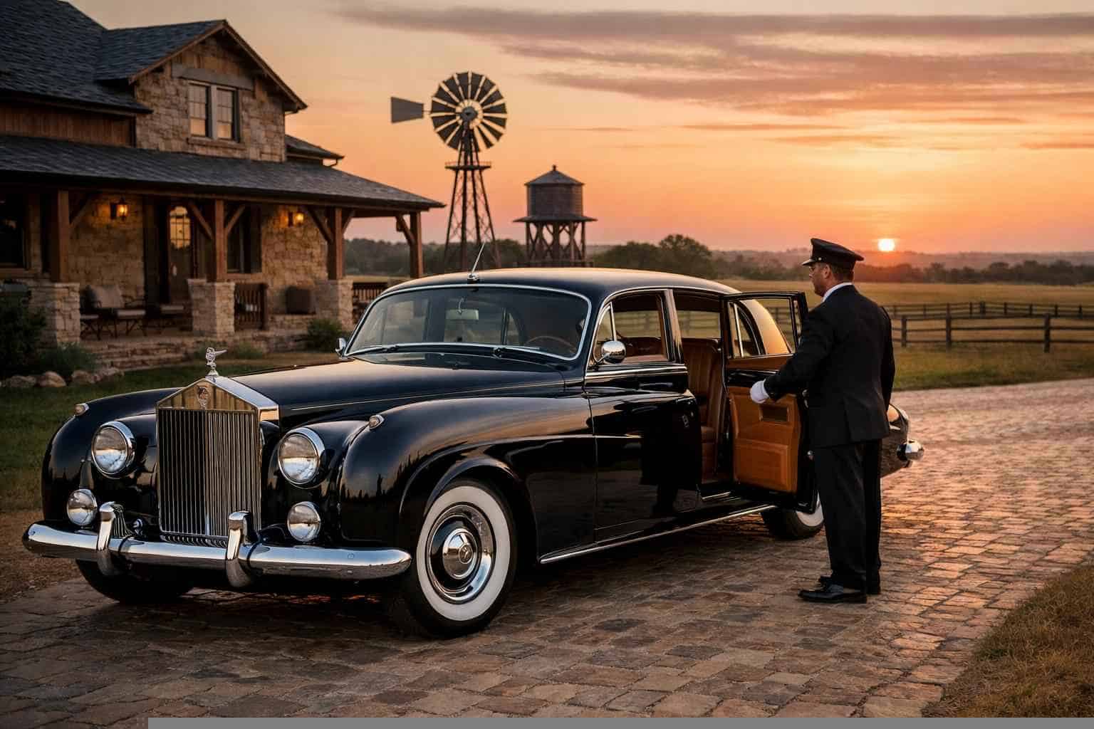 Classic Car Chauffeur Service Near Me Celina TX