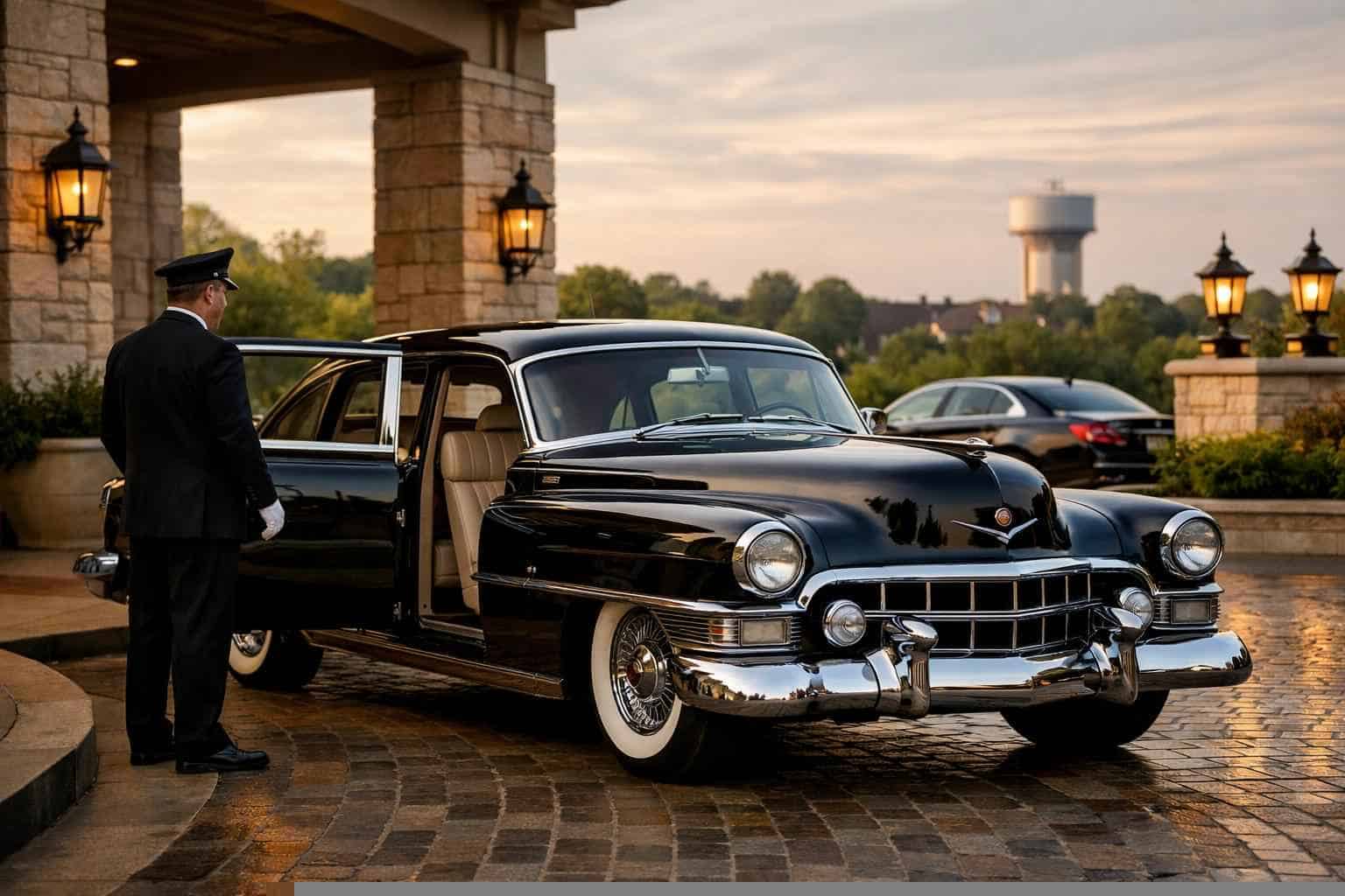 Classic Car Chauffeur Service Near Me DeSoto TX