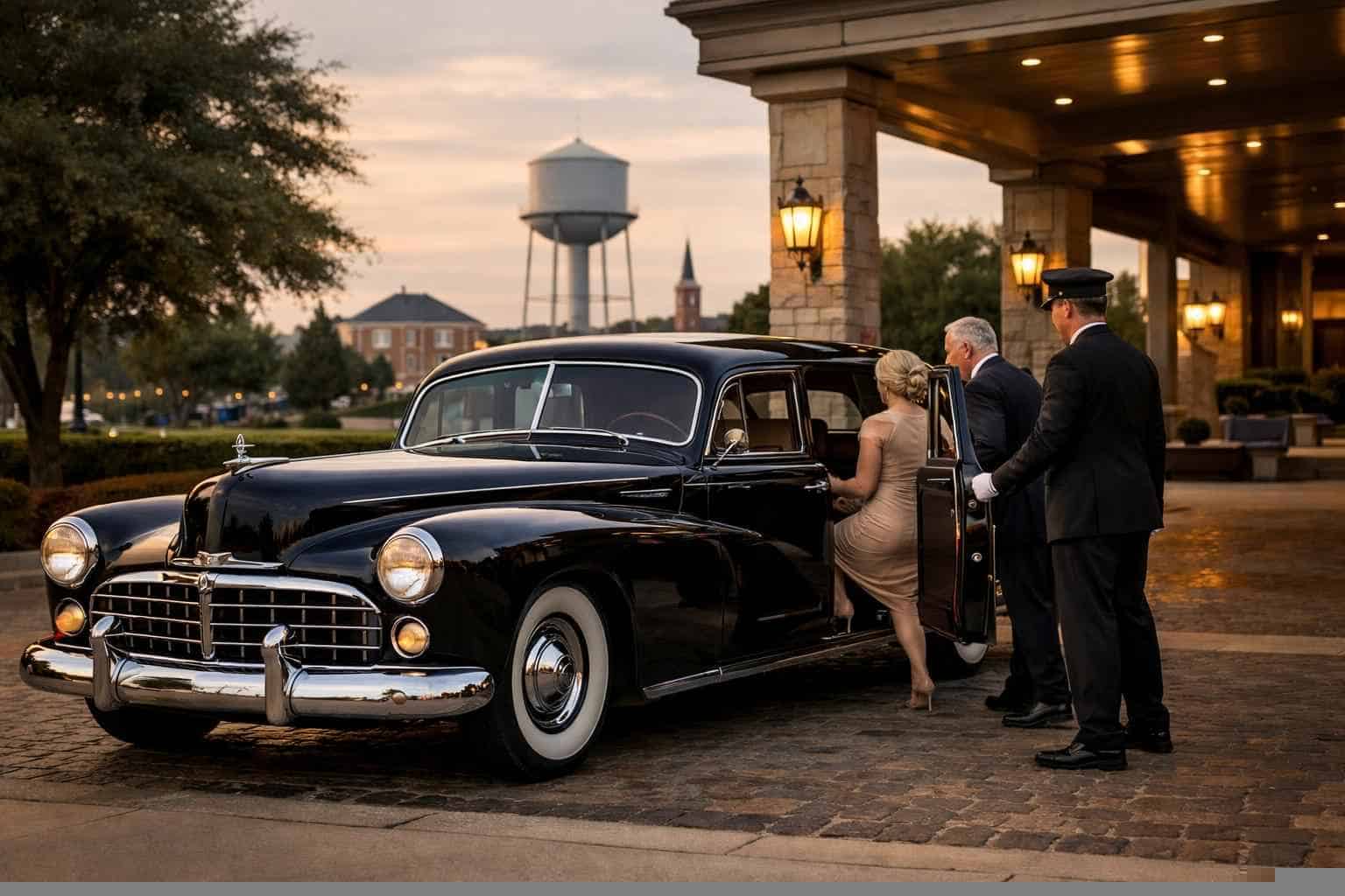 Classic Car Chauffeur Service Near Me Duncanville TX