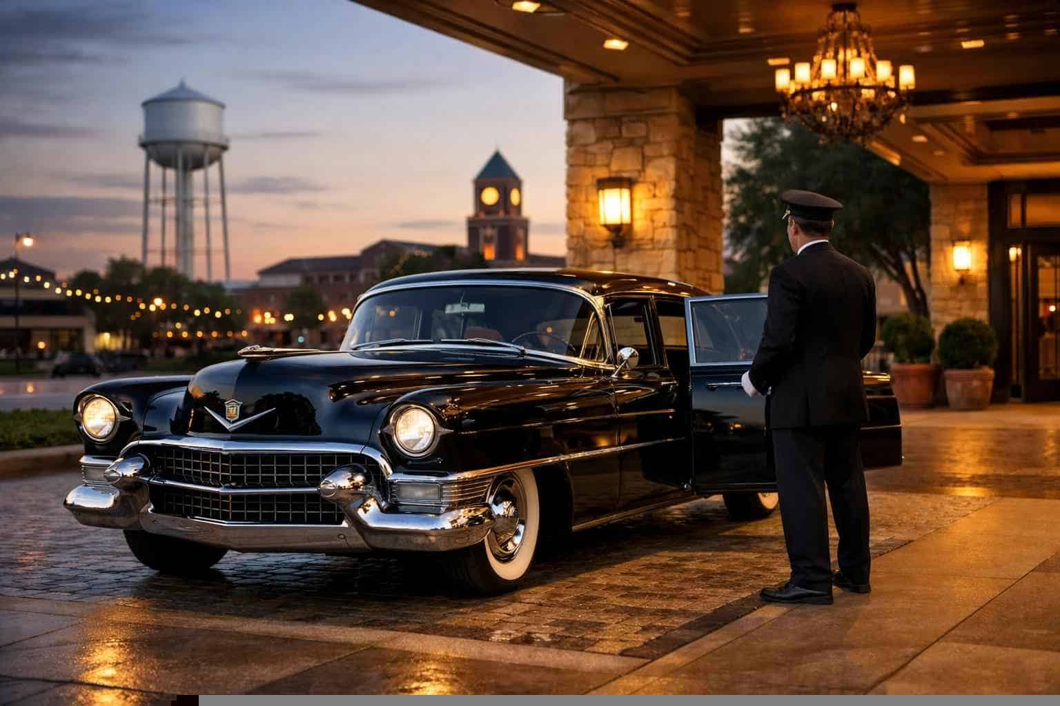 Classic Car Chauffeur Service Near Me Garland TX
