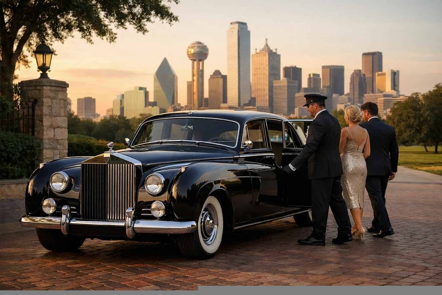 Classic Car Chauffeur Service Near Me Lancaster TX