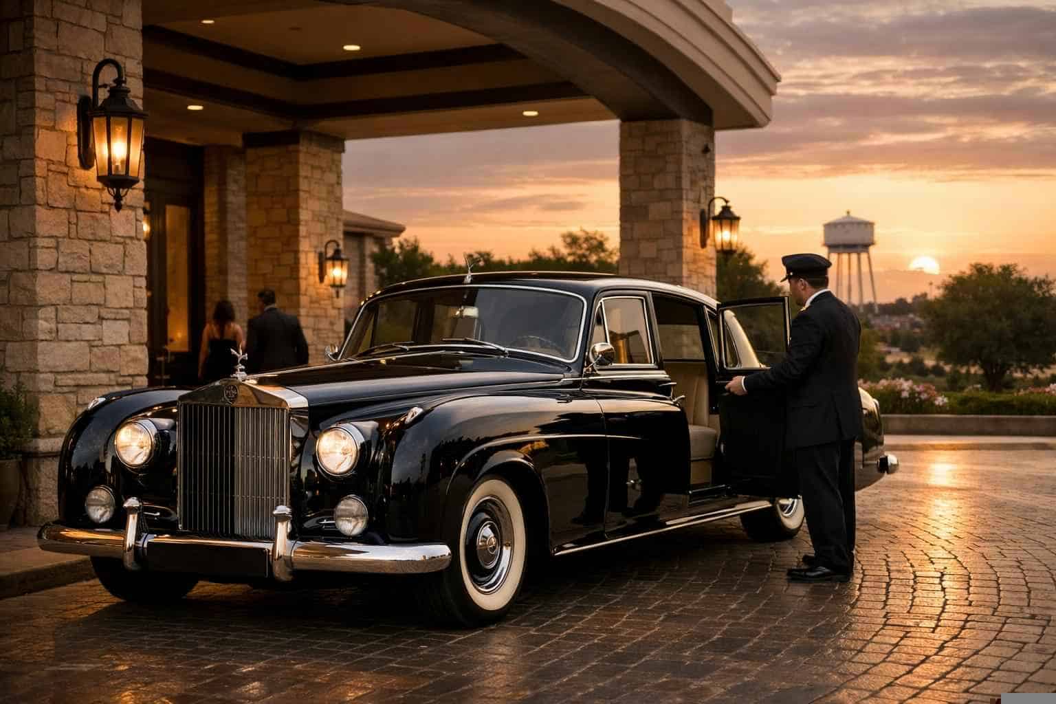 Classic Car Chauffeur Service Near Me Mesquite TX