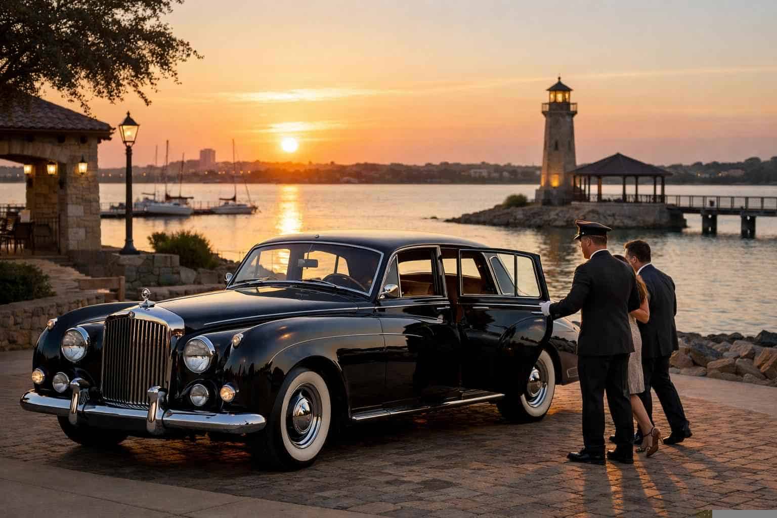 Classic Car Chauffeur Service Near Me Rockwall TX
