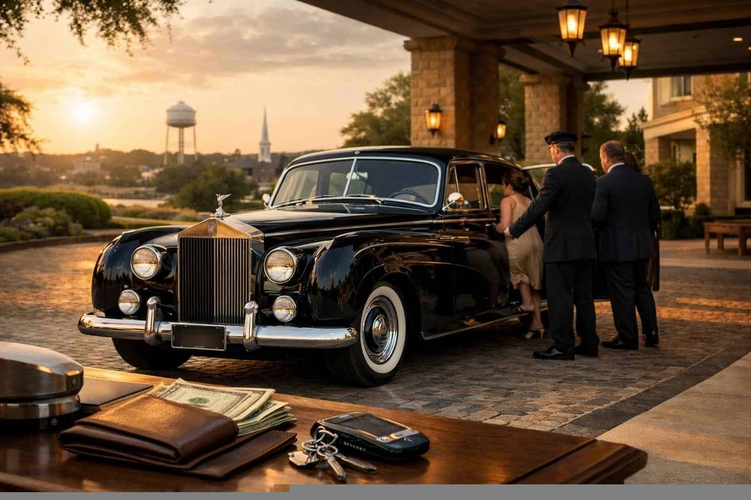 Classic Car Chauffeur Service Prices in Desoto TX