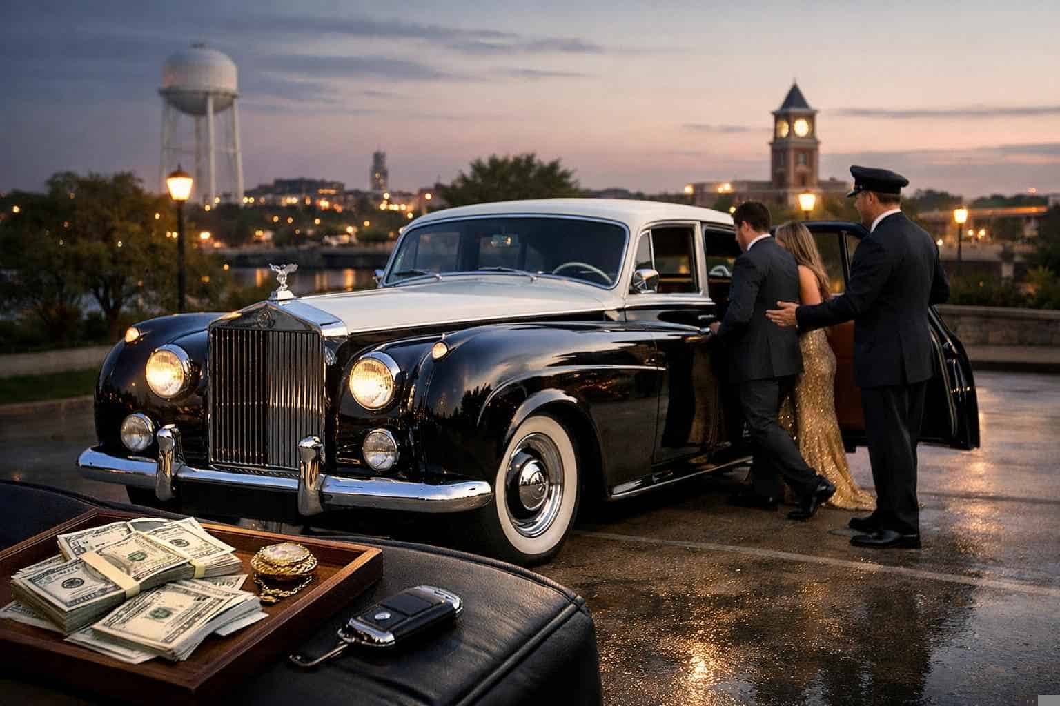 Classic Car Chauffeur Service Prices in Garland TX