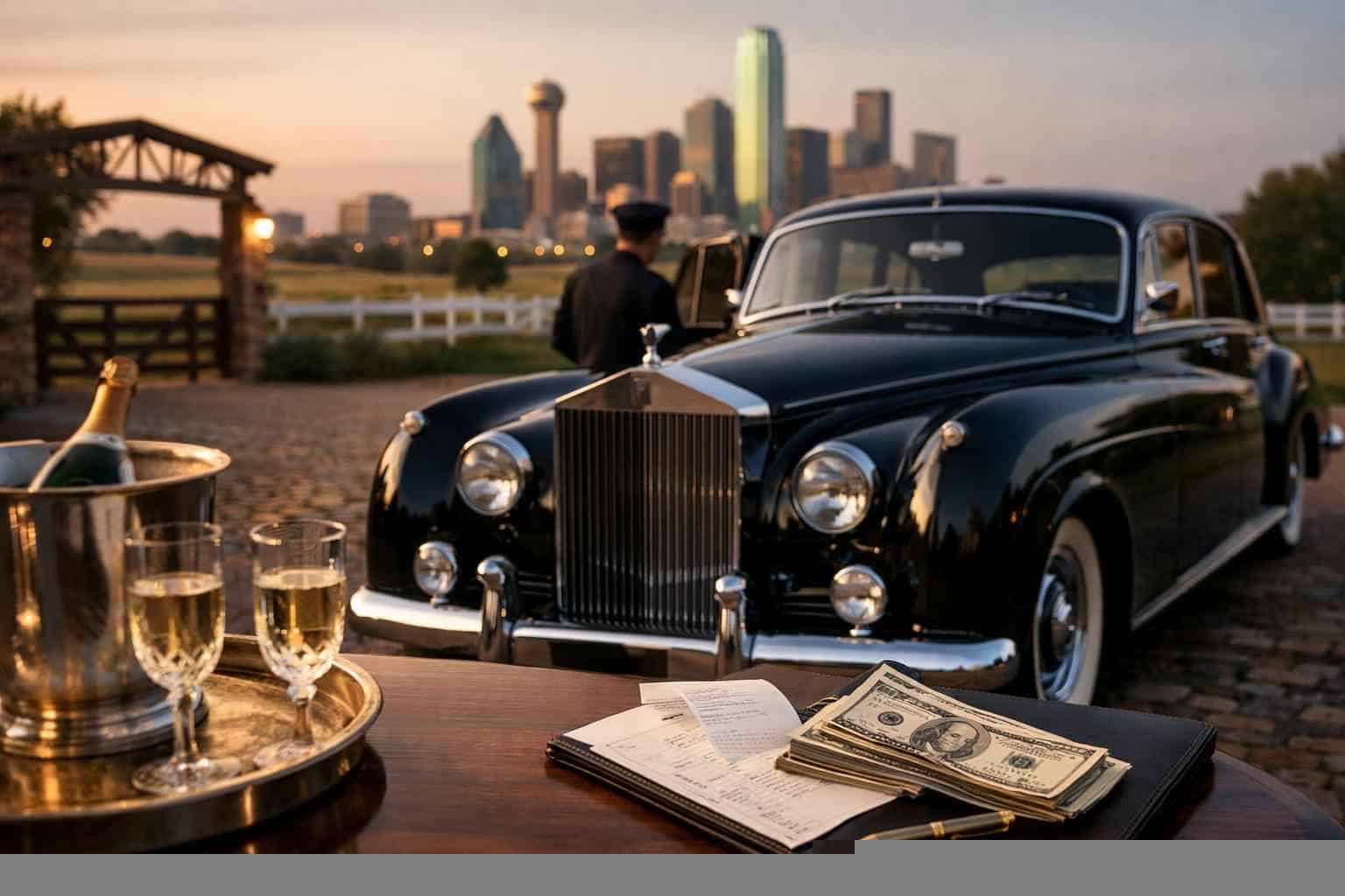 Classic Car Chauffeur Service Prices in Lancaster TX