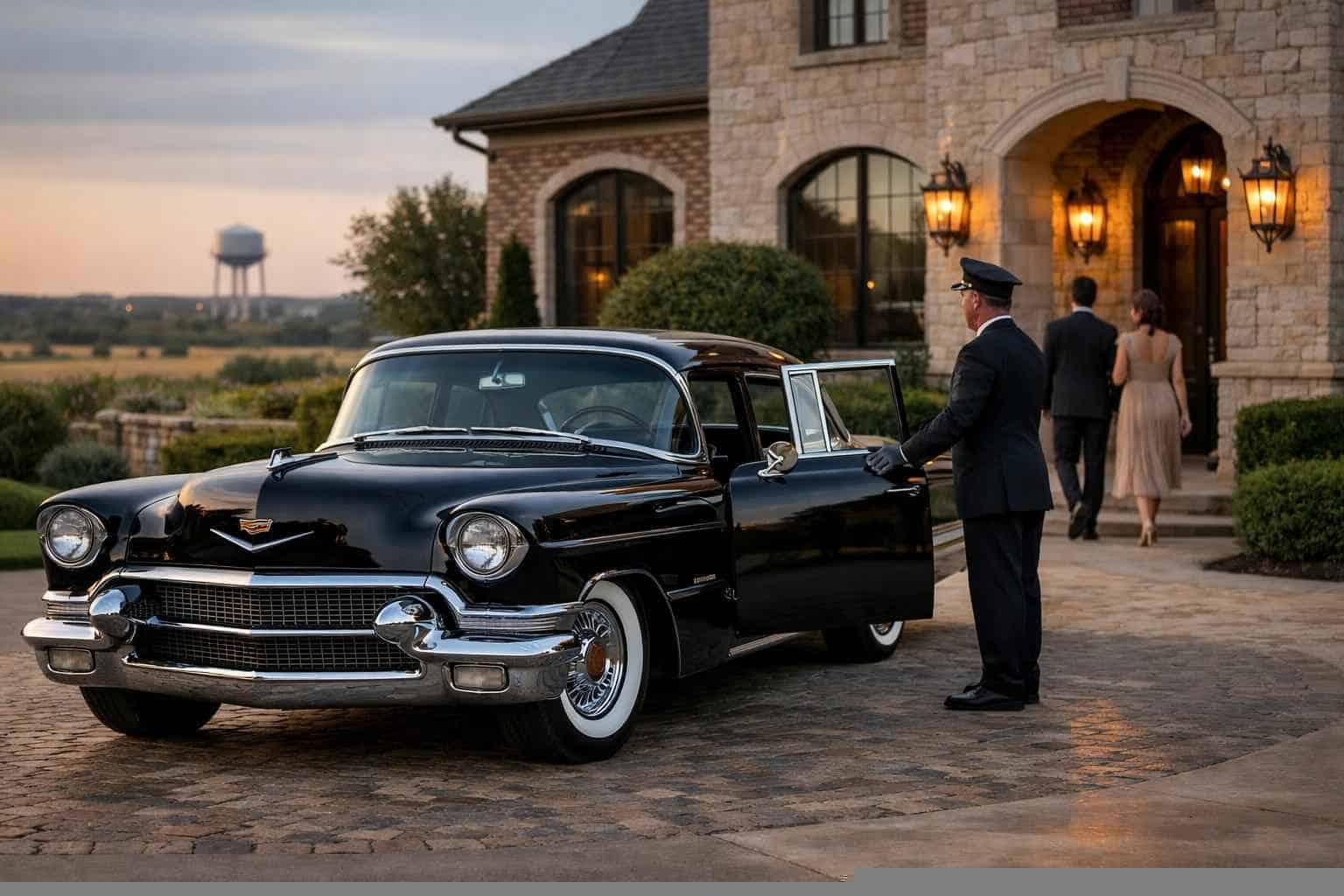 Classic Car Chauffeur Service Sachse TX