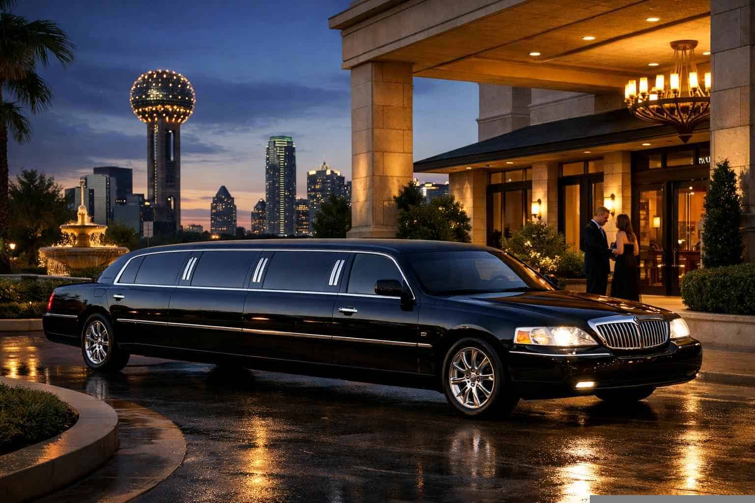 Desoto Texas Black Limo Rental