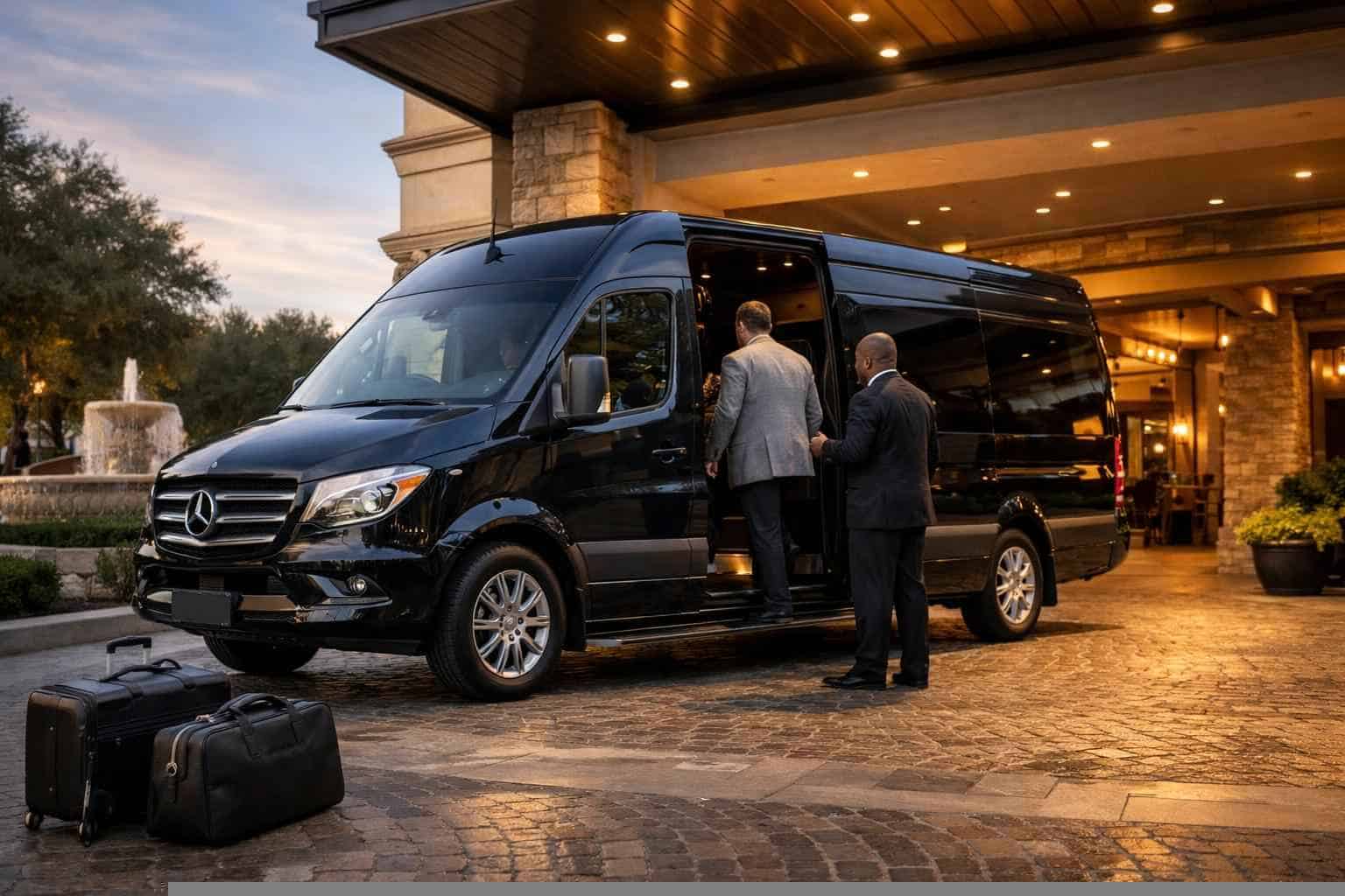 DeSoto Texas Sprinter Van Rental With Driver