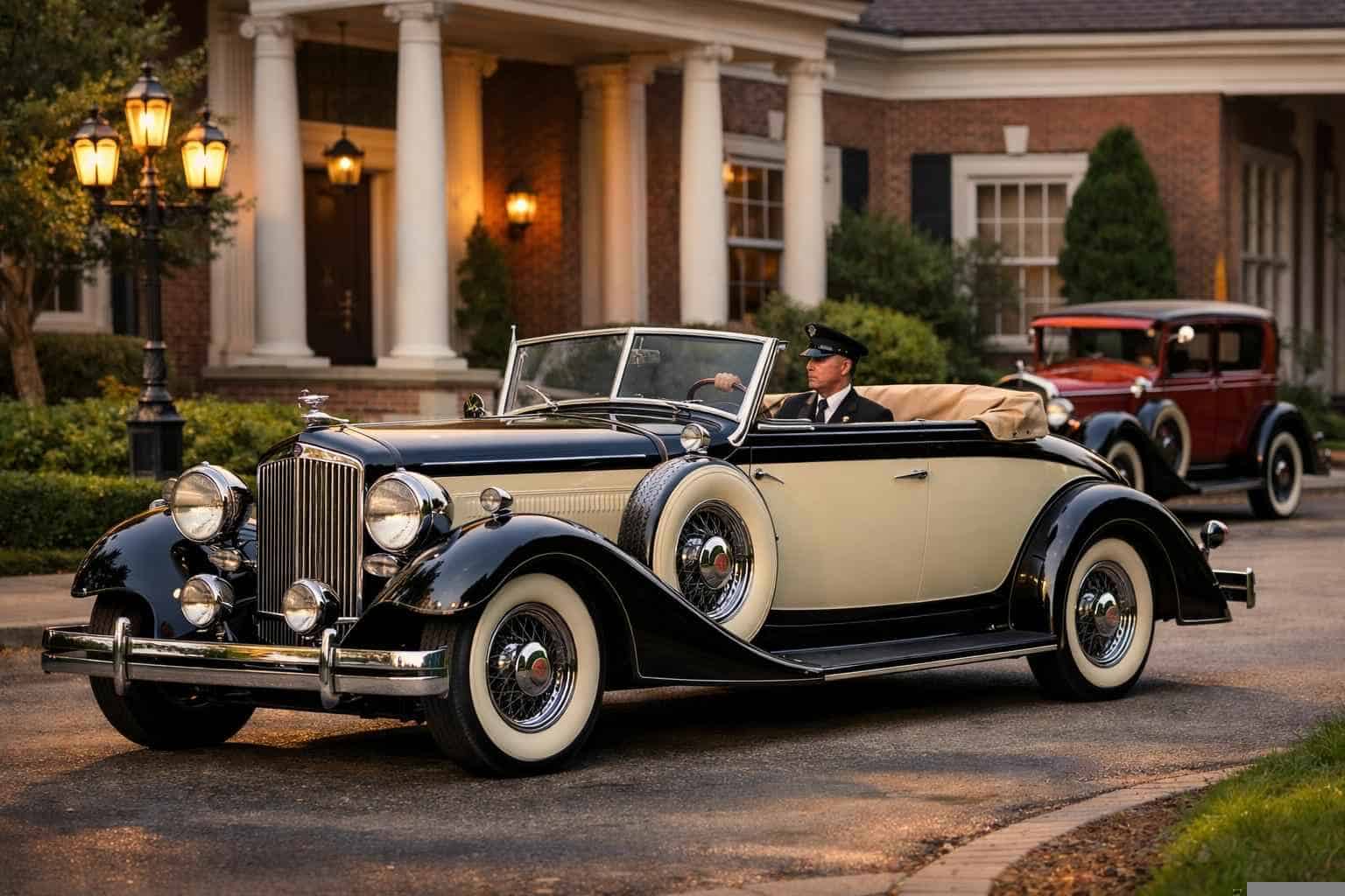 Duncanville Texas Antique Vehicle Rental with Driver