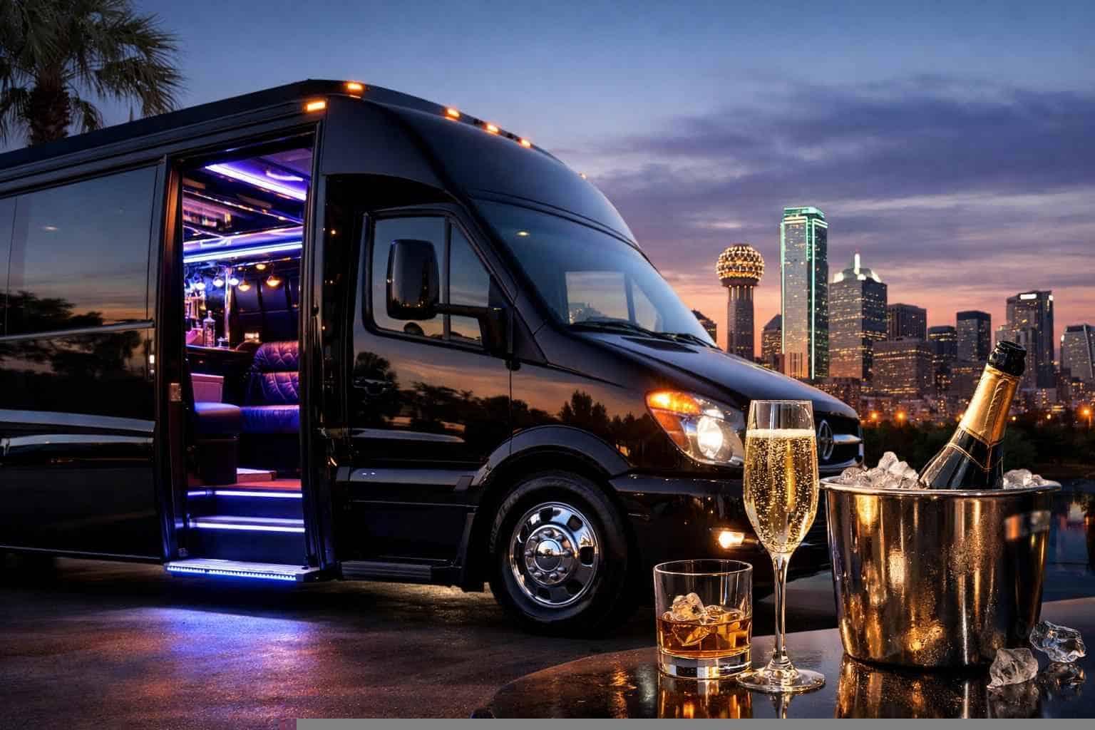 Duncanville Texas Party Bus Rental