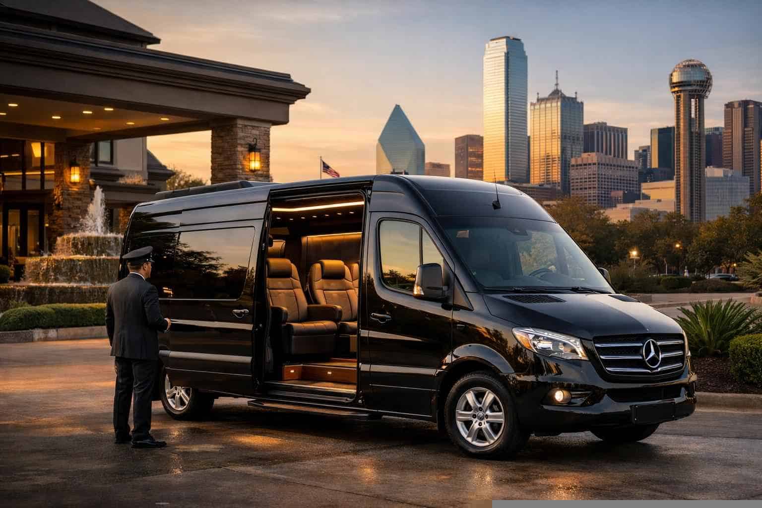Duncanville Texas Sprinter Van Rental with Driver