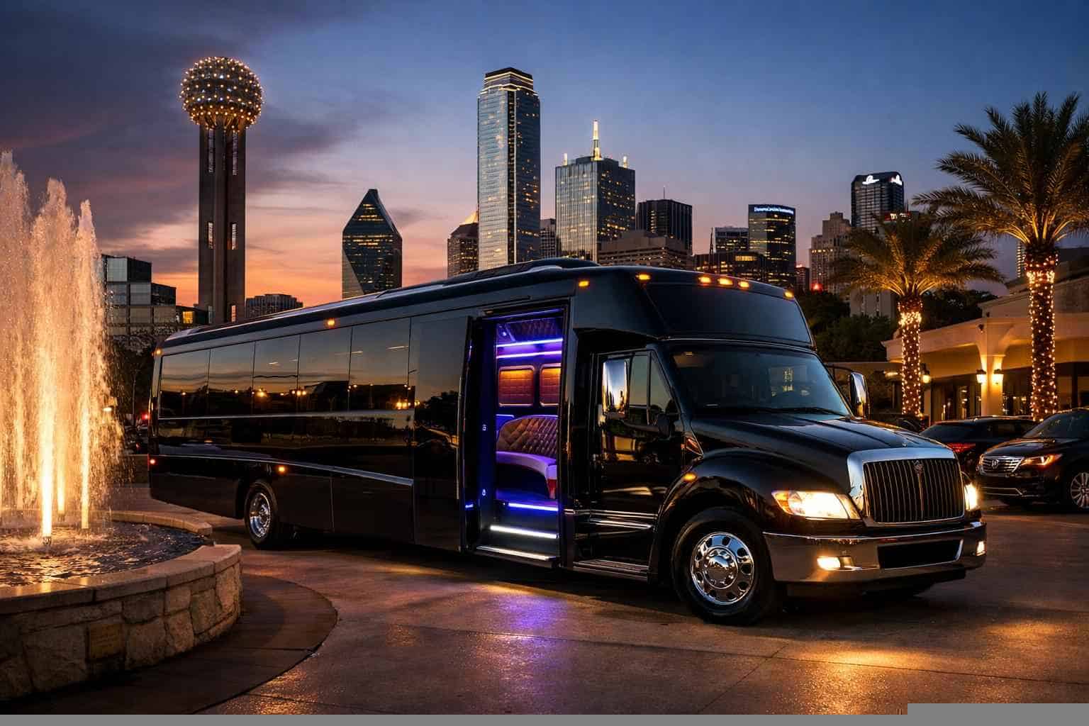 Garland Texas Limo Bus Rental