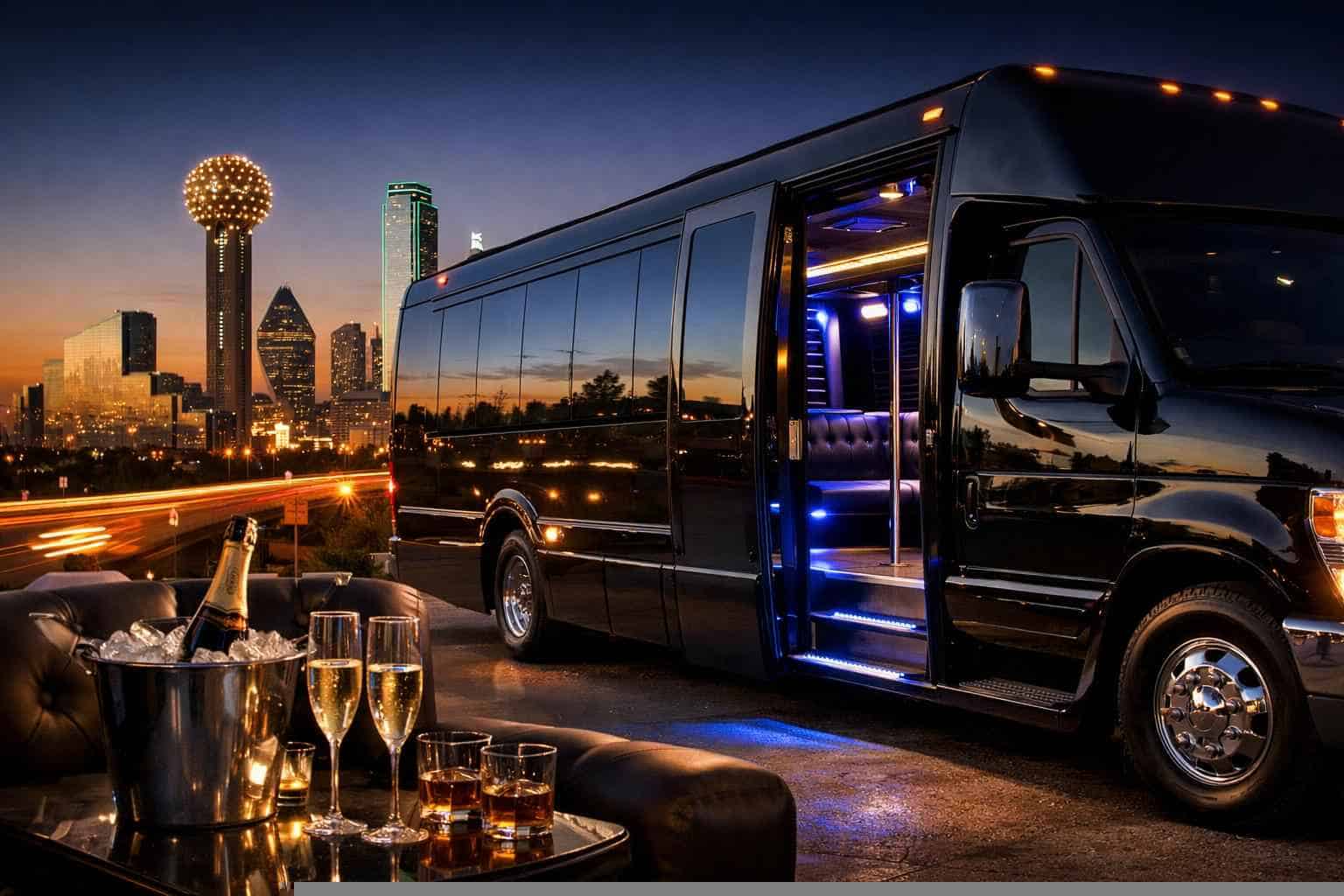 Garland Texas Party Bus Rental