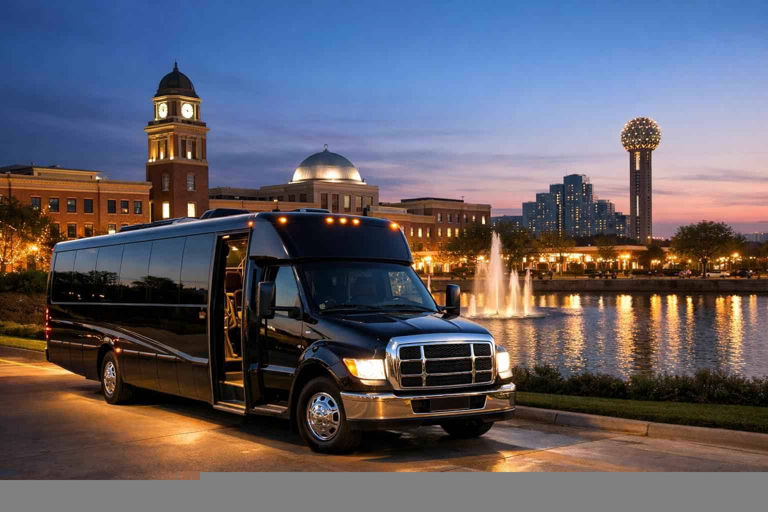 Garland Texas Shuttle Bus Rental