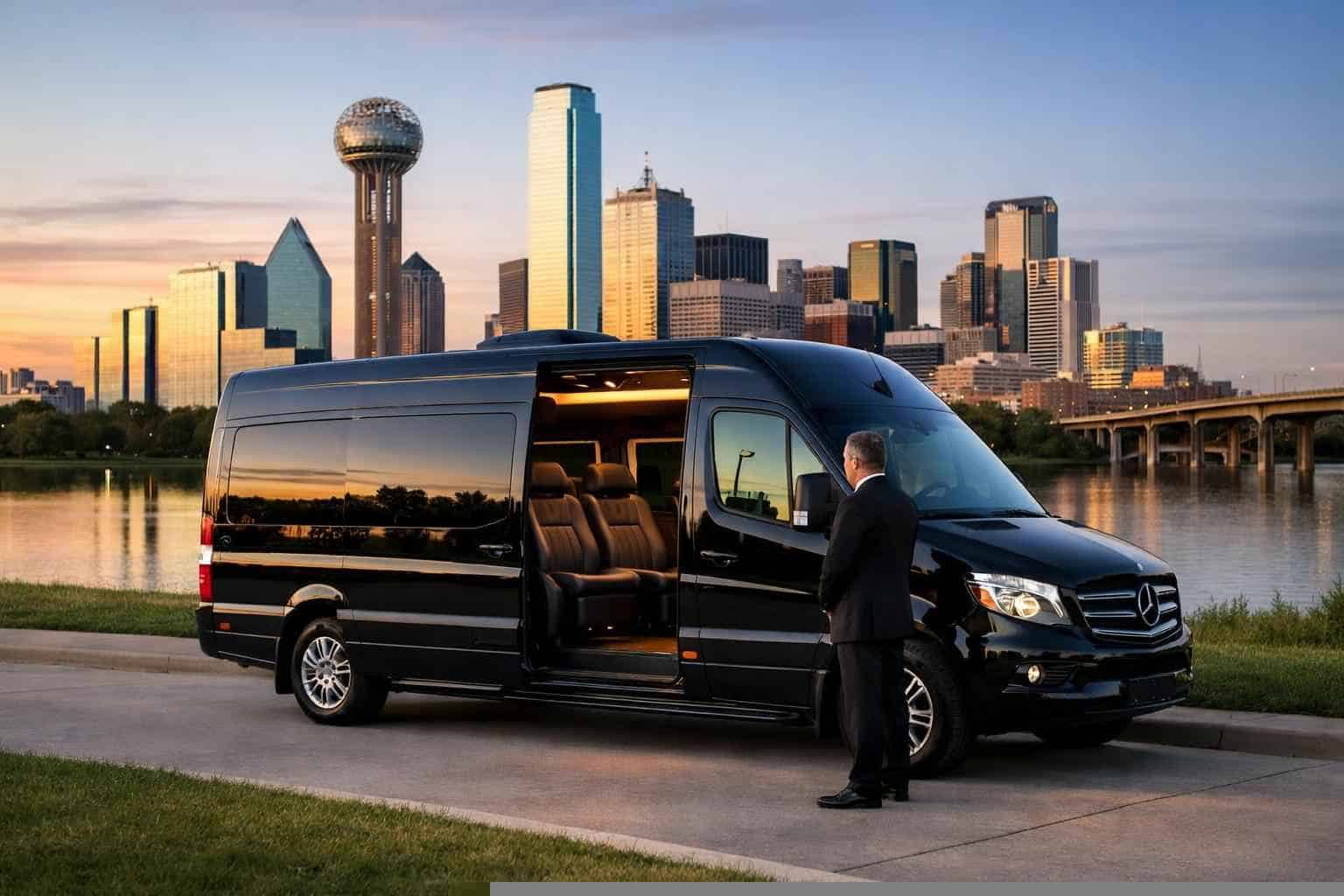 Garland Texas Sprinter Van Rental with Driver